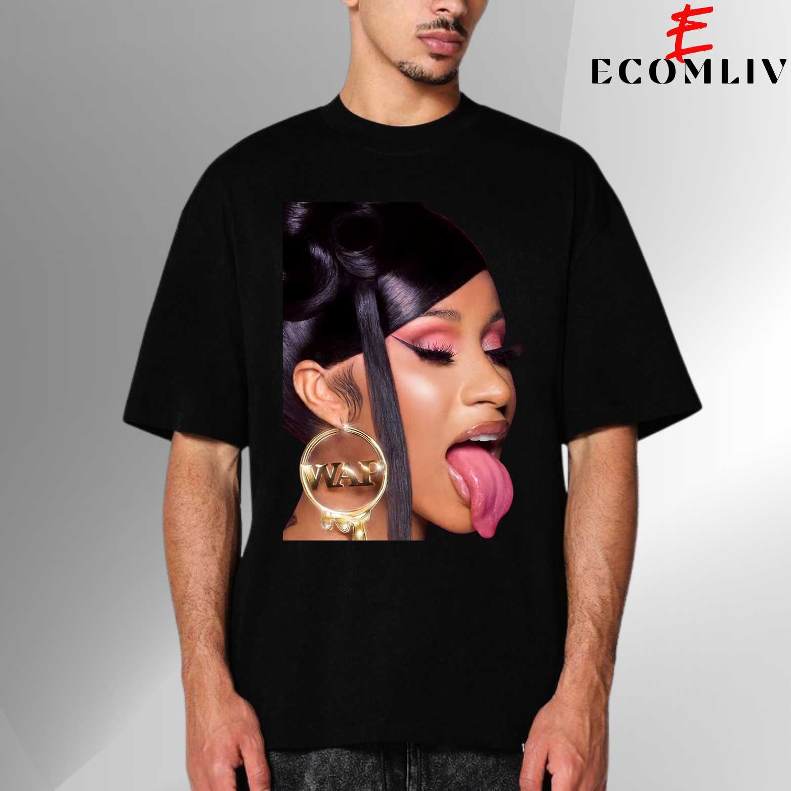 Wap Tee, Cardi B Rap Music, Unisex Streetwear Trap Shirt